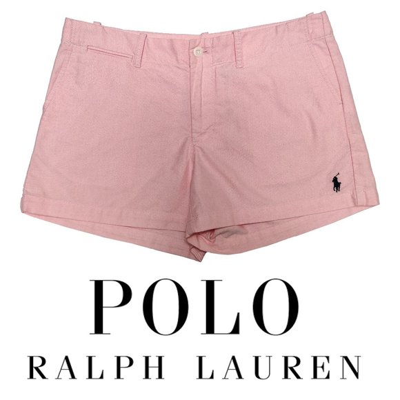 Polo Ralph Lauren Pants - New Polo Ralph Lauren Shorts Pink Cotton Size 6